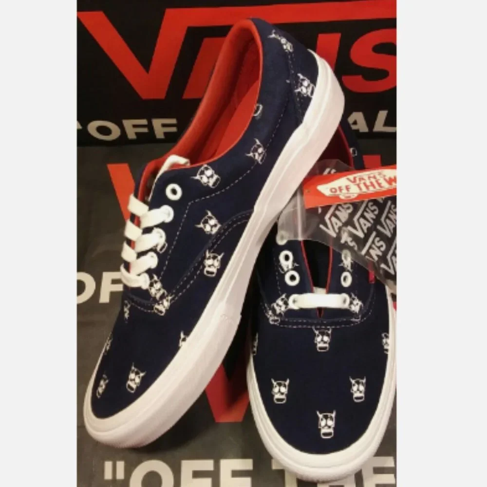 Vans Era Pro Men’s 9/Women's 10.5 Kader Sylla Navy Shoes VN0A347L0V0